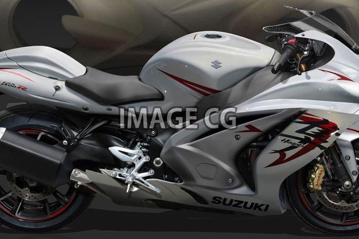 renderan Suzuki Hayabusa 2021 dari Young Machine, apakah nanti akan jadi seperti ini model aslinya?