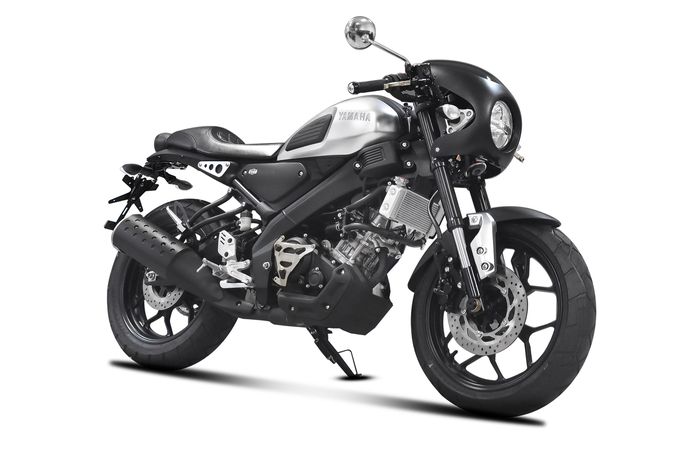 Yamaha XSR 155 tampil jadi Cafe Racer dengan aksesoris resmi