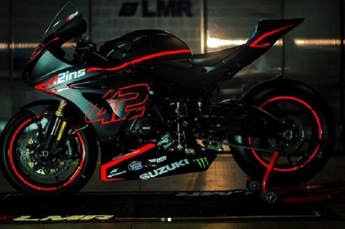 Tampilan Suzuki Suzuki GSX-R1000 milik Alex Rins