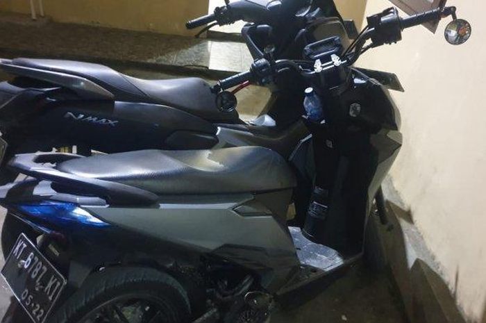 Yamaha NMAX dan Honda BeAT Street bukti curanmor dua sahabar di wilayah hukum Polresta Samarinda