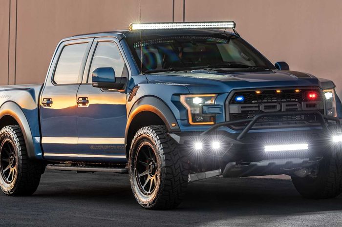 Ford F-150 Raptor besutan Hennesey buat tahan peluru oleh AddArmor