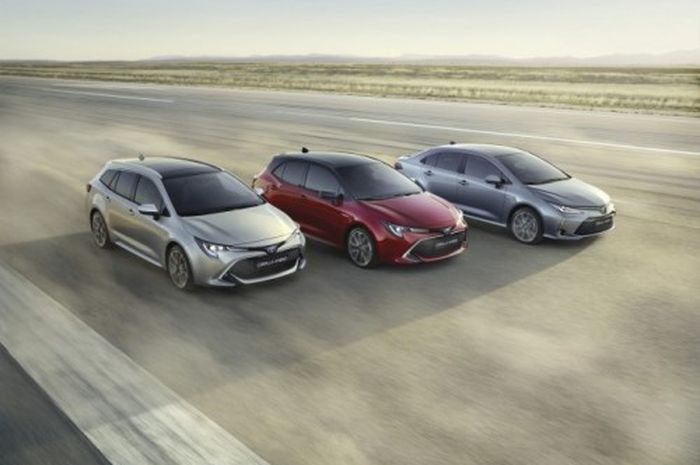 Line up Toyota Corolla di Eropa