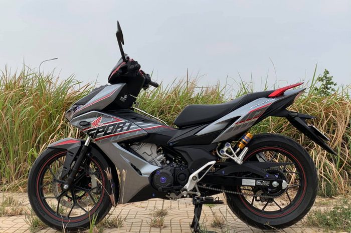 Modifikasi Honda Winner X 150 yang cukup menarik