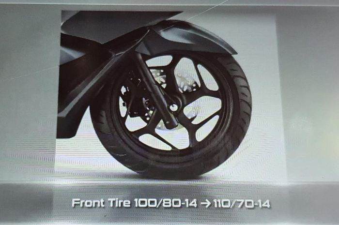 Honda PCX 160 punya desain pelek baru