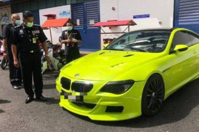 BMW 630i M-Sport jadi barang bukti bisnis narkoba ayah dan anaknya