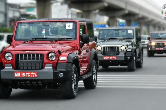 sosok Mahindra All New Thar 2020