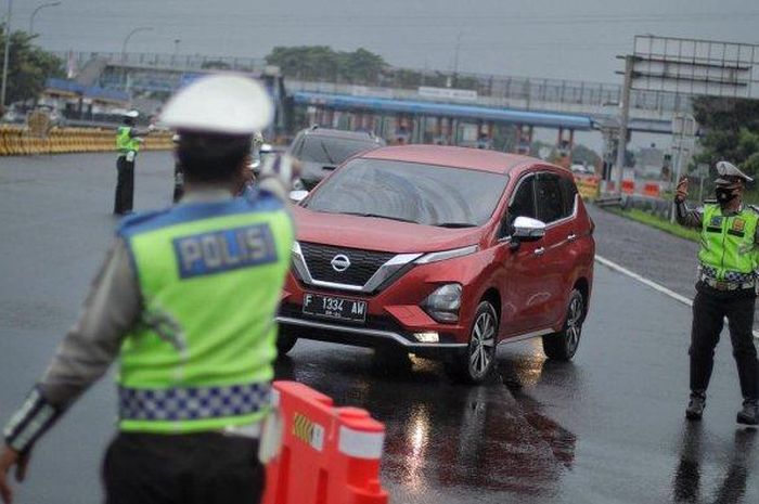 Ilustrasi penerapan ganjil genap di jalan tol