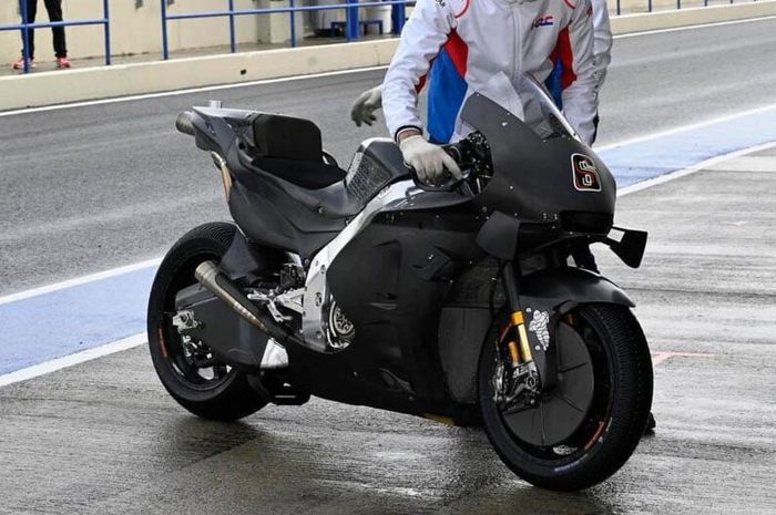 Honda RC213V 2021 pada tes privat Jerez