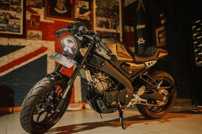 Modifikasi Yamaha XSR 155 cafe racer