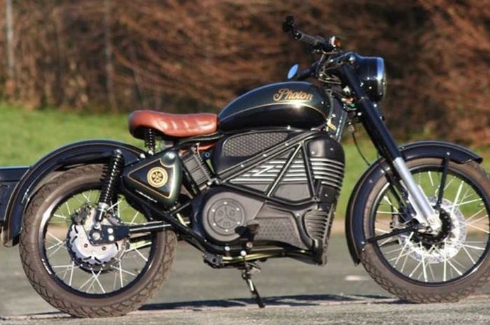 Photon, motor listrik berbasis Royal Enfield Bullet 350