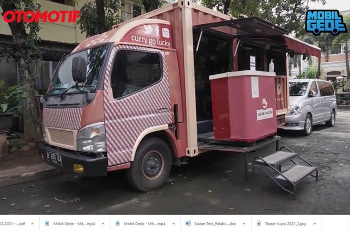 Simak resep usaha food truck, yang videonya sudah tayang di channel Youtube Mobil Gede