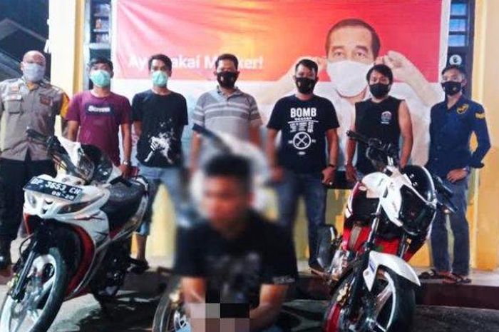 Yamaha Jupiter Z dan Yamaha V-Ixion jadi barang bukti pelaku penipuan tiga showroom motor