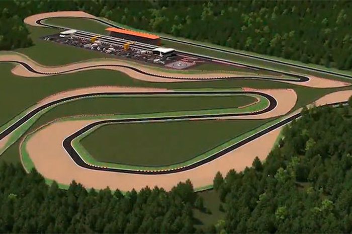 Master plan sirkuit Morata, Spanyol untuk MotoGP dan F1 di bekas tambang batu kapur