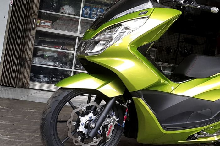 Cangkok part Honda SH150i, PCX150 ini jadi makin praktis dan modern.