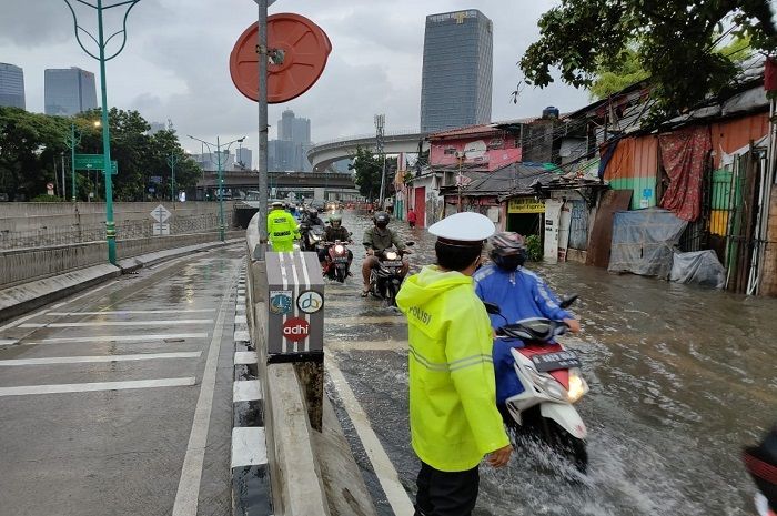 Ilustrasi banjir Jakarta