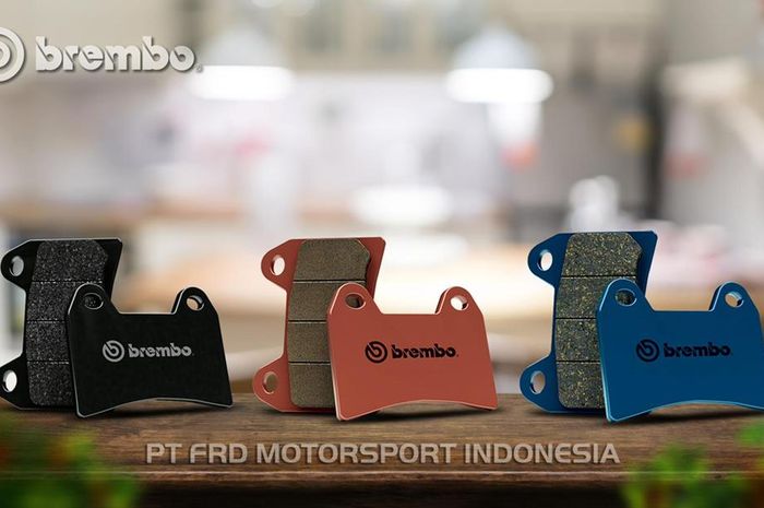Kampas rem Brembo yang dirilis buat motor-motor di Indonesia