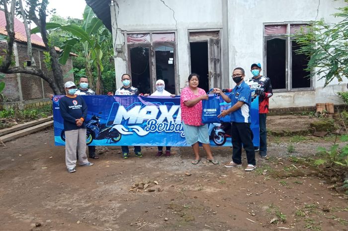 Komunitas Maxi adakan Maxi Berbagi pada korban banjir Nganjuk