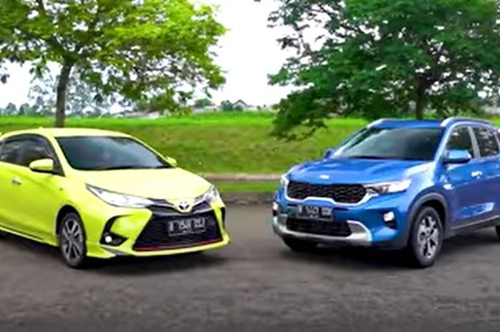 Toyota Yaris TRD Sportivo dan KIA Sonet Premier
