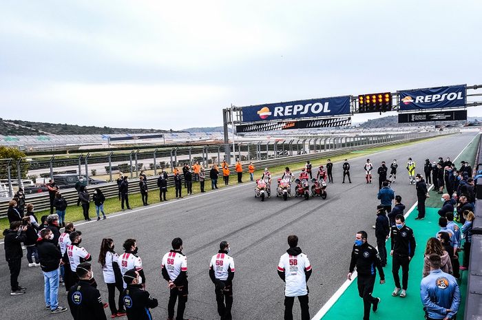 Hormati Fausto Gresini, tim Gresini Racing lakukan tribute saat ikut tes privat di Valencia