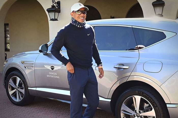 Pemain golf dunia, Tiger Woods kecelakaan pada Selasa (23/2/2021). 
