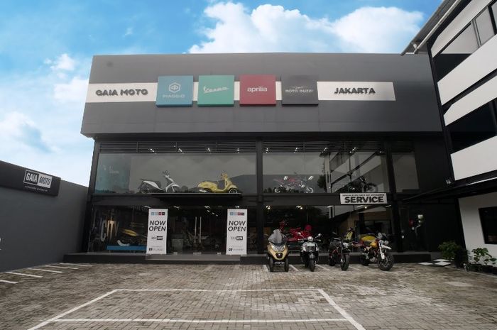 Gaia Moto Antasari, dealer premium dengan konsep Motoplex.