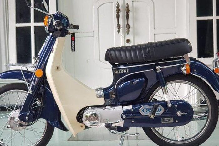 Suzuki FR70 menolak punah milik Deni Satria asal Kalasan Sleman.