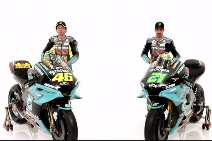 Petronas Yamaha SRT 2021 dengan duet Valentino Rossi dan Franco Morbidelli