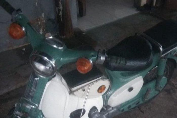 Honda C70 hasil curian milik jamaah masjid yang dijual pelaku lewat media sosial