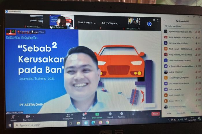 Virtual Workshop wheel alignment PT Astra Daihatsu Motor (ADM( 