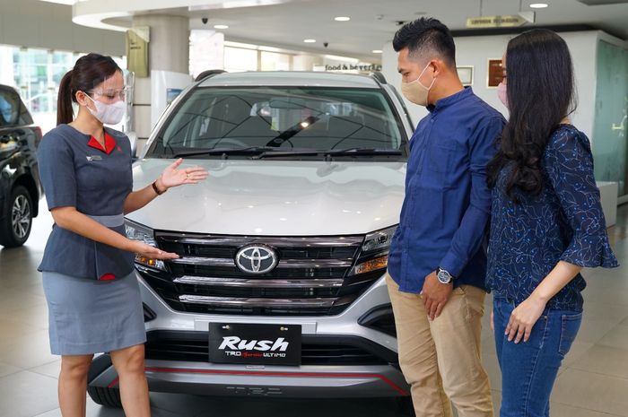 (ilustrasi) Terdapat 5 model Toyota yang memperoleh diskon PPnBM sebesar 100% selama bulan Maret &ndash; Mei 2021, yakni Yaris, Vios, Sienta, Avanza, dan Rush