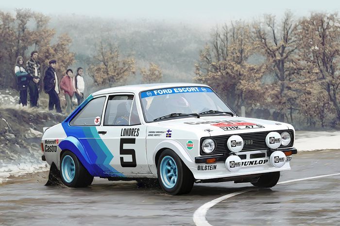 Ford Escort Mk2 Rally di WRC 1970-an