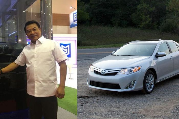Ketua Umum Partai Demokrat tandingan, Moeldoko hanya mengoleksi Toyota Camry Hybrid rakitan 2012.