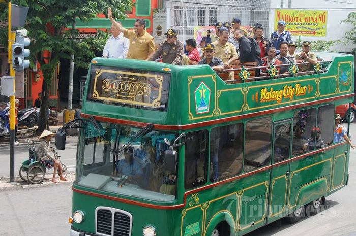 Bus Malang City Tour (Macito) di Kota Malang, Jawa Timur (Jatim)