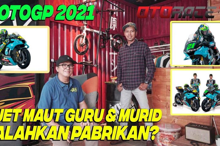 MotoGP 2021: Terka Performa Valentino Rossi dan Franco Morbidelli, duet Guru dan Murid di tim Petronas Yamaha SRT.