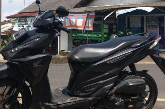 Honda Vario 150 milik Mahasiswa Universitas Mitra yang raib di parkiran indekos Jl Bumi Manti II, Kampung Baru, Labuhan Ratu, Bandar Lampung, (6/3/21)