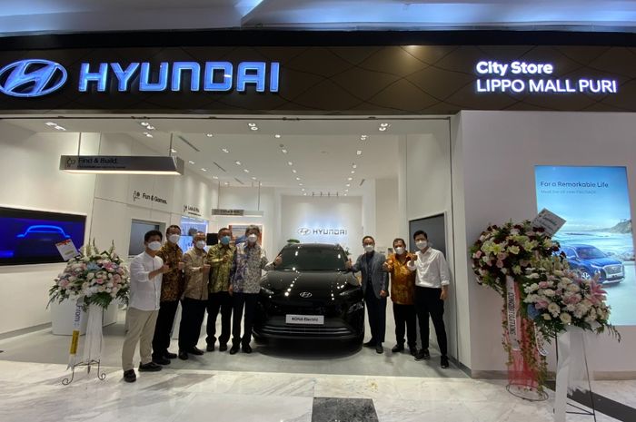 PT Hyundai Motors Indonesia bekerjasama dengan PT Sinar Inti Prima Jaya Perkasa Resmikan Hyundai City Store di Lippo Mall Puri, Jakarta Barat.