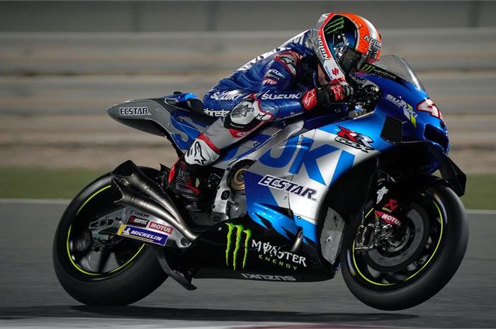 Alex Rins akui jajal mesin Suzuki GSX-RR untuk MotoGP 2022. 