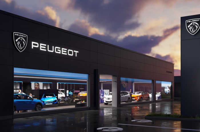 Identitas logo Peugeot baru 