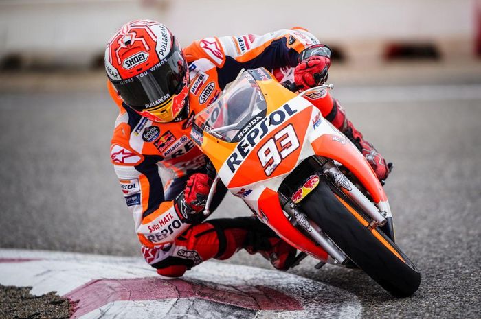 Pembalap Repsol Honda, Marc Marquez.