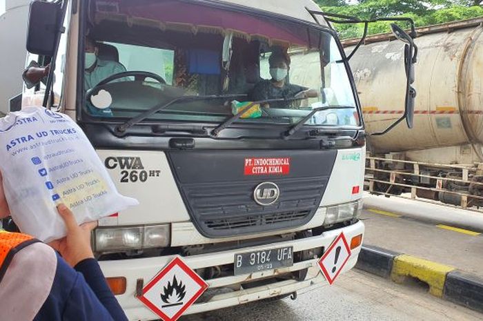 Paket Peduli Astra UD Trucks bukan hanya diberikan untuk pengemudi Questr dan Kuzer saja 