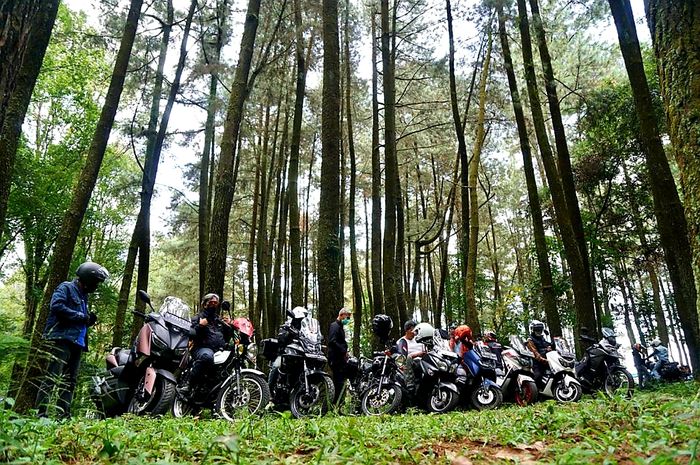 Motoran Tugeder riding ke Gunung Bunder, Bogor, Jawa Barat