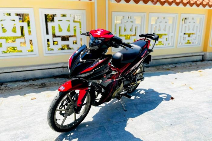 Modifikasi simpel Yamaha MX King 150 