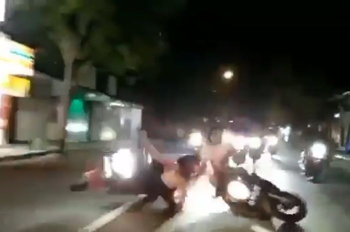 Kecelakaan Honda Scoopy Freestyle