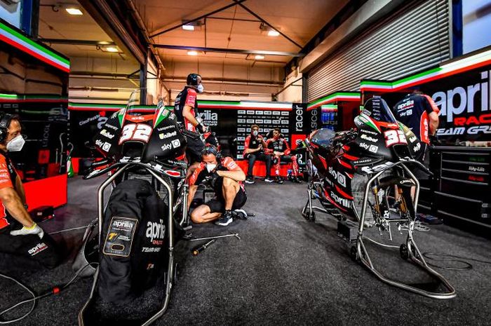 Andrea Dovizioso bakal hadir di tes privat Aprilia, jadi test rider musim ini?