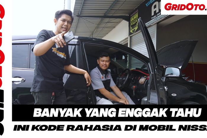 Kode rahasia di mobil Nissan