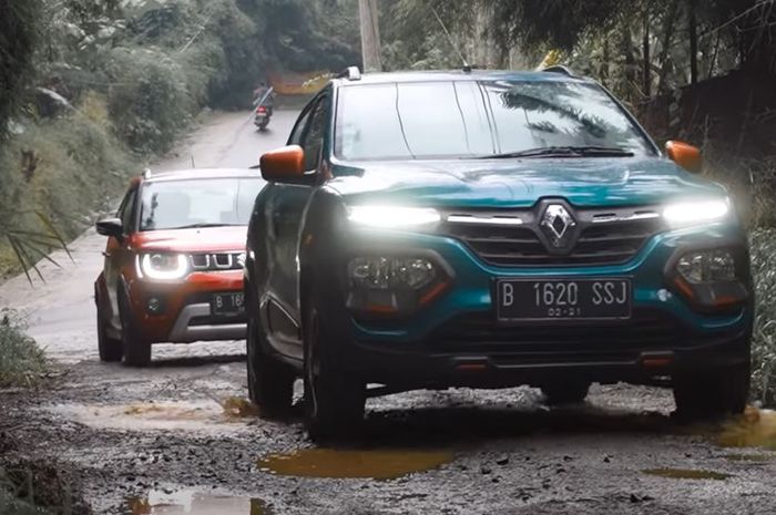 Komparasi Suzuki Ignis GX AGS dan Renault Kwid Climber AMT