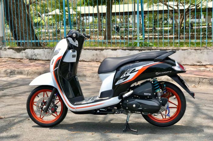 Modifikasi Honda Scoopy 