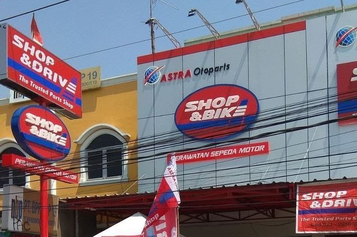 Ilustrasi. Gerai Shop&amp;Bike 