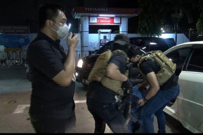 Sindikat pencurian barang berharga di SPBU diringkus Satreskrim Polres Metro Jakarta Barat, Selasa (23/3/2021) 