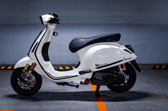 Modifikasi Vespa Sprint yang elegan